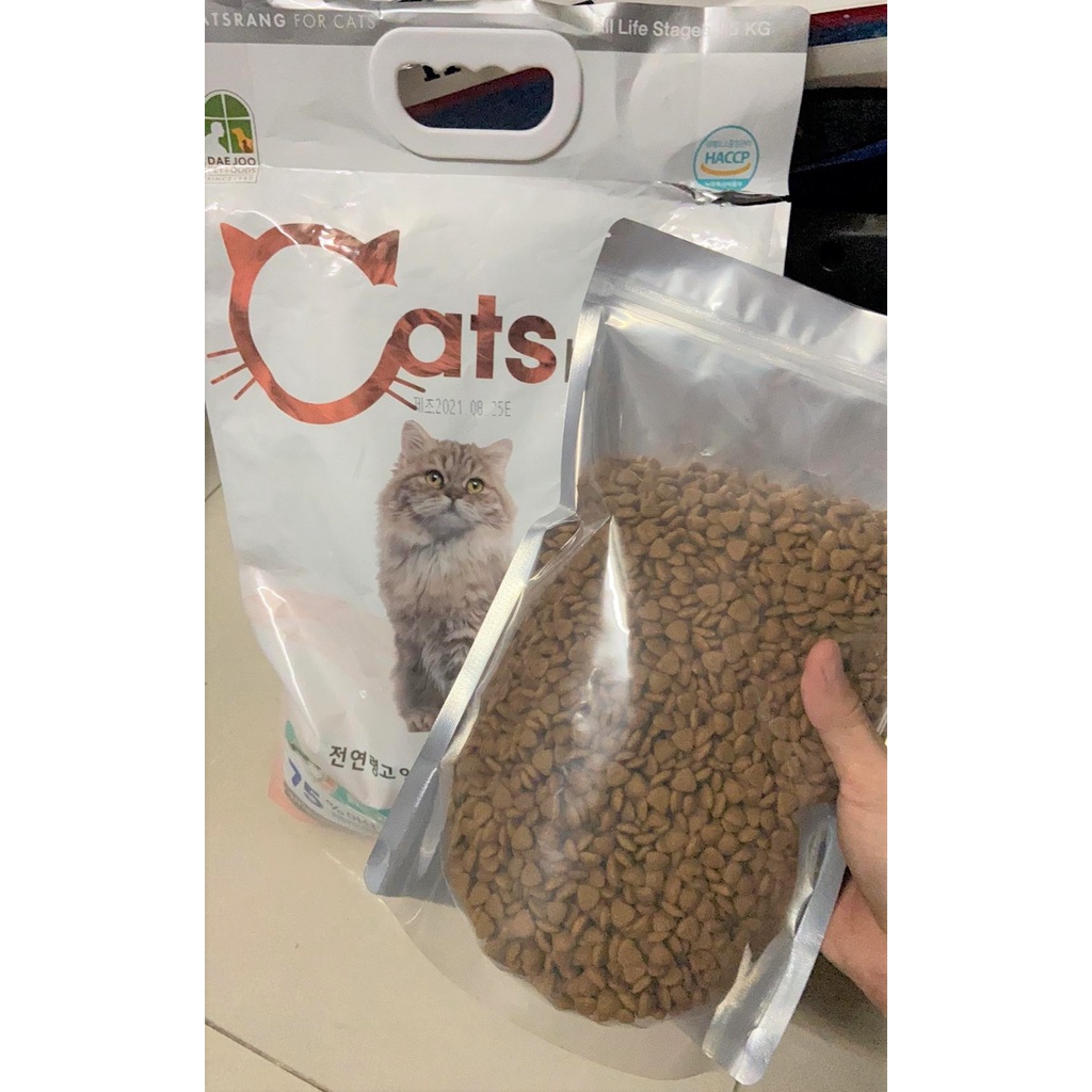 Thức Ăn Khô Thức Ăn Hạt Cho Mèo Catrang Mọi Lứa Tuổi có mix topping