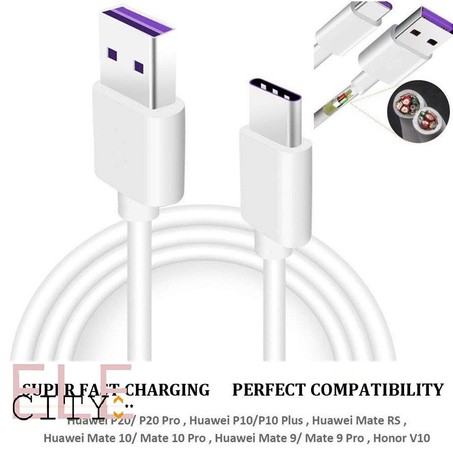 111ele} Type-C Data Cable For Huawei Super Fast Charge 5A Data Cable Type-C Charging
