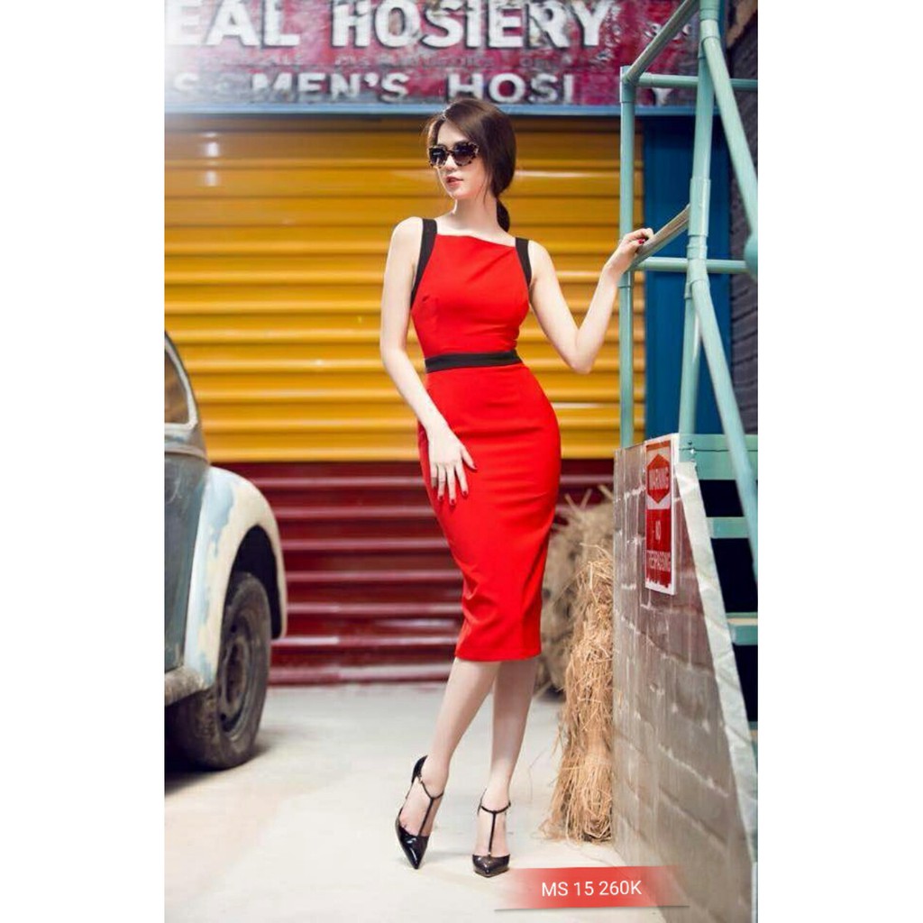 đầm body ngọc trinh M15