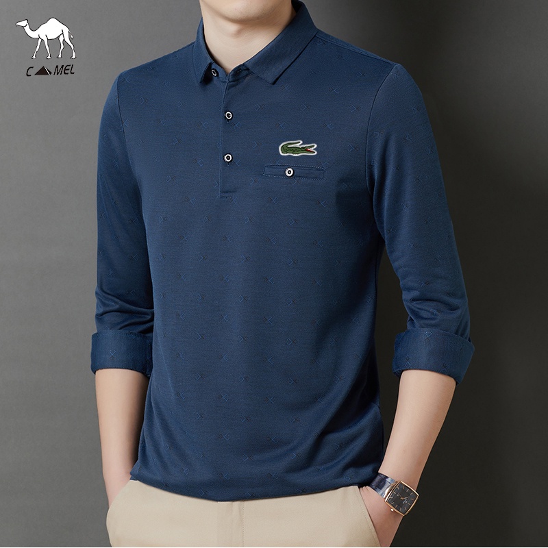 Áo polo Dài Tay Mẫu Mới Dành Cho Nam