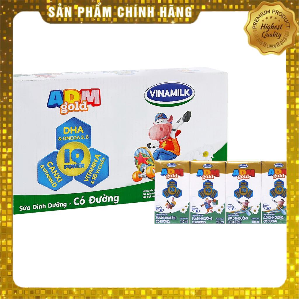 1 Thùng Sữa Tươi ADM Gold 48 Hộp x  110ml tặng 6 hộp