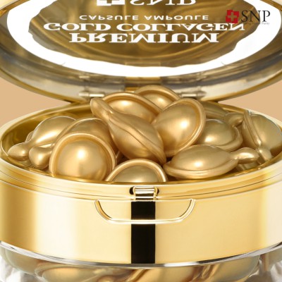 Viên Collagen Dưỡng Da Chống Lão Hóa, Cấp Ẩm Da SNP Premium Gold Collagen Capsule Ampoule | BigBuy360 - bigbuy360.vn