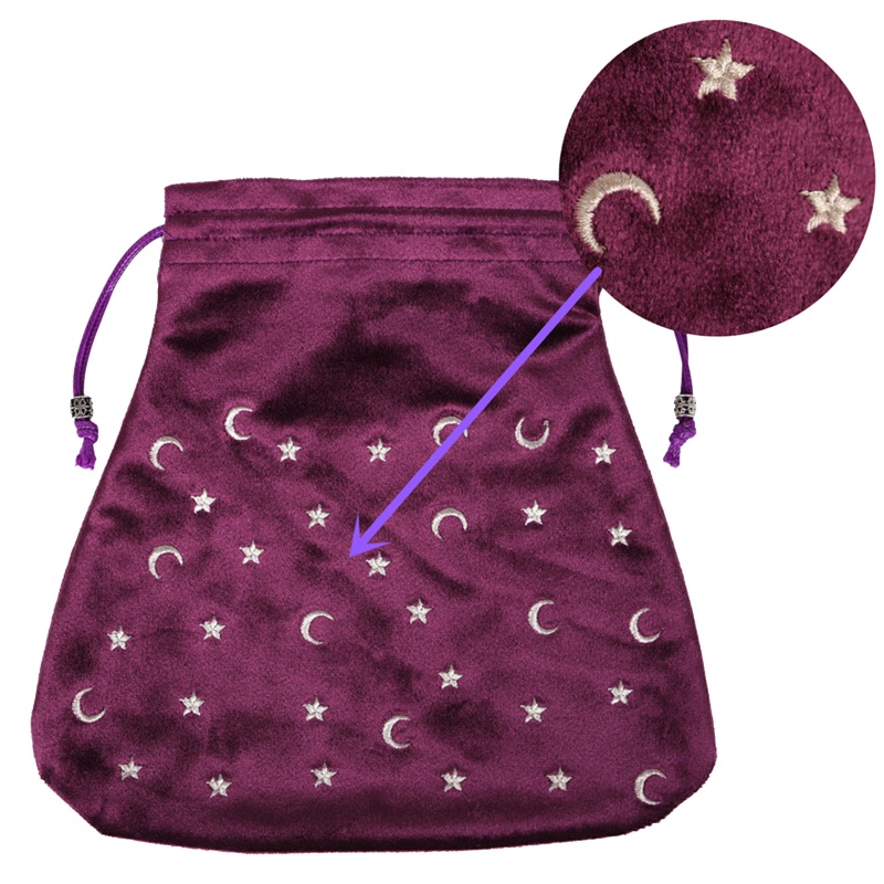 Khăn Trải Bàn Bói Tarots Pad Astrolabe Witch Altar Divination Pendulum