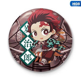Huy hiệu anime Kimetsu No Yaiba (mẫu chibi dễ thương)
