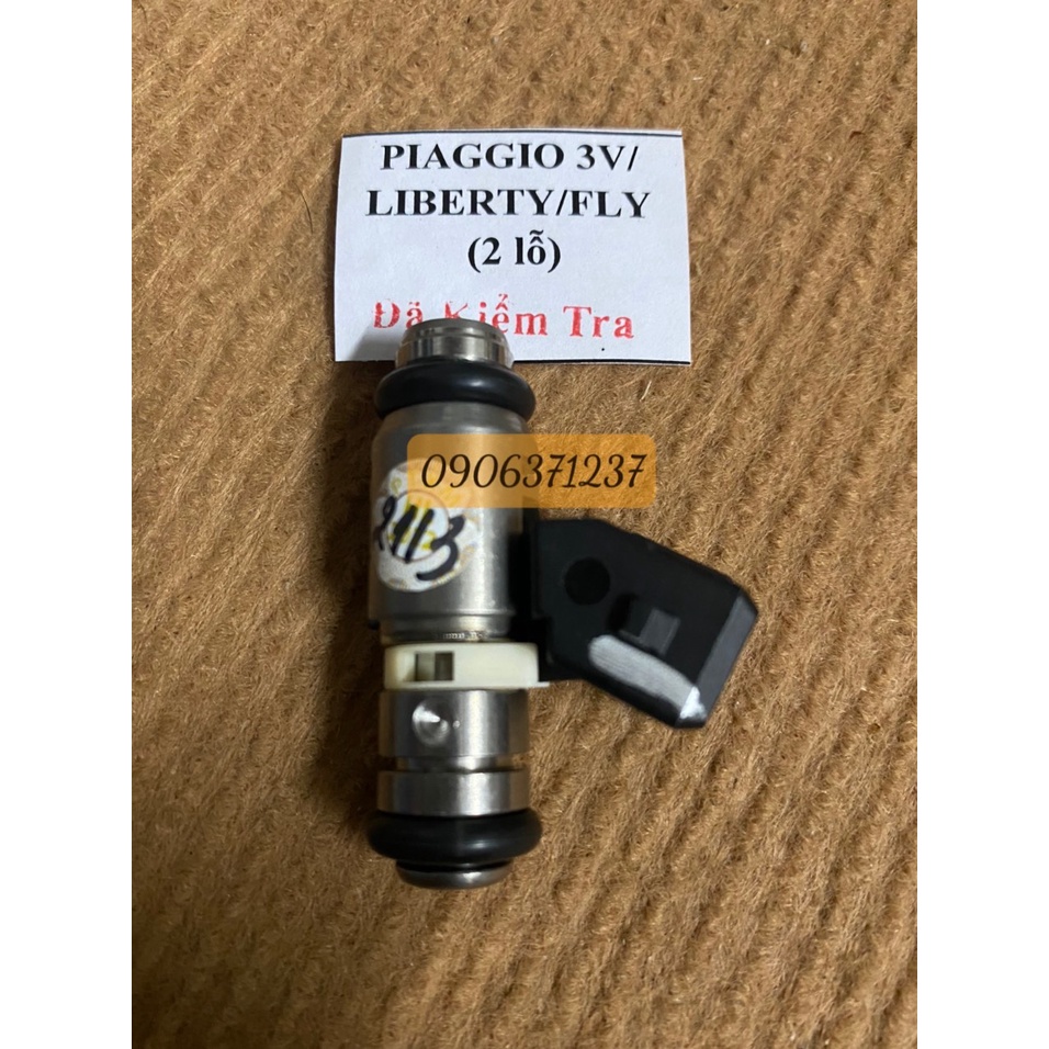 Kim phun xe Vespa 3V/ Liberty/ Fly (2 lỗ)