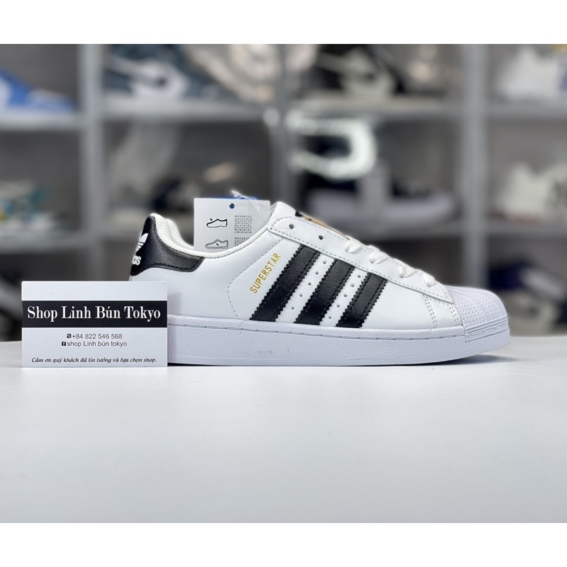 Giày Sneaker   Adidar mủi xò kèm phụ kiện