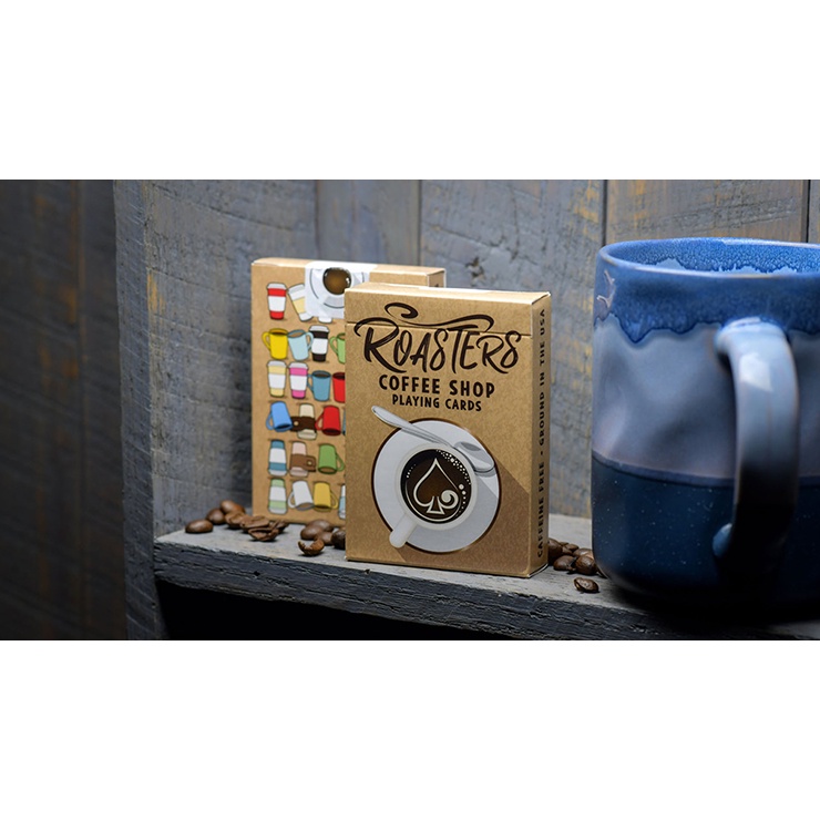 Bài tây ảo thuật chính hãng từ Mỹ : Roasters Coffee Shop Playing Cards