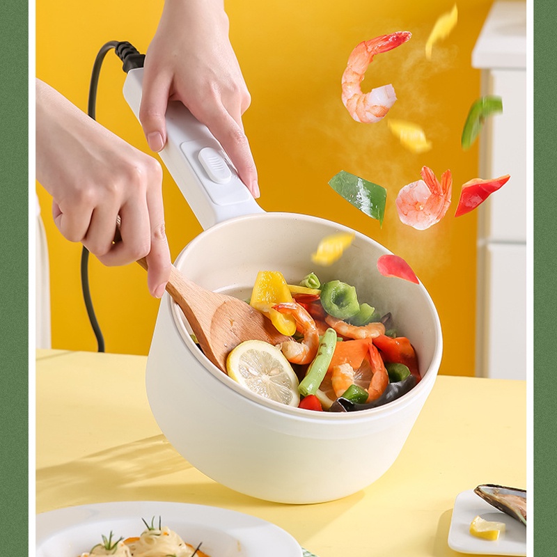 Nồi Lẩu Điện Đa Năng Chống Dính Gốm Ceramic