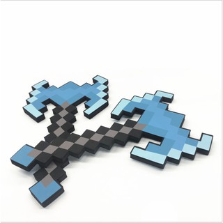 Đồ chơi combo 2 rìu diamond minecraft cực đẹp