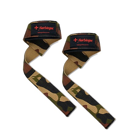 Dây Kéo Lưng Harbinger Padded Cotton Lifting Straps Camo