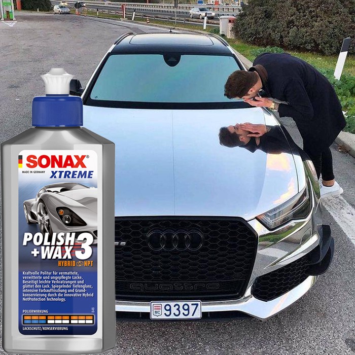 Đánh bóng xóa xước phục hồi sơn mờ Sonax Xtreme Polish Wax 3 250ml