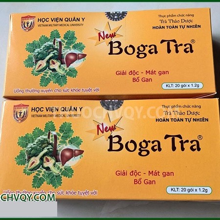 Trà Bổ Gan BOGA TRA, Thanh Nhiệt, Giải Độc, Mát Gan Của Học Viện Quân Y [bogatra]