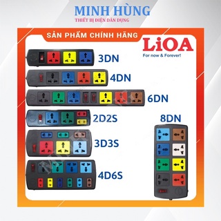 Ổ cắm điện LiOA đa năng - ổ cắm điện 3 lỗ - 4 lỗ - 6 lỗ - 10 lỗ dài 3m/5m