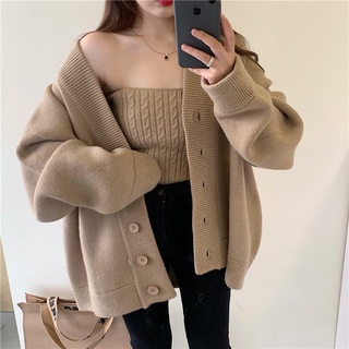 Set Áo khoác & áo ống len mùa đông