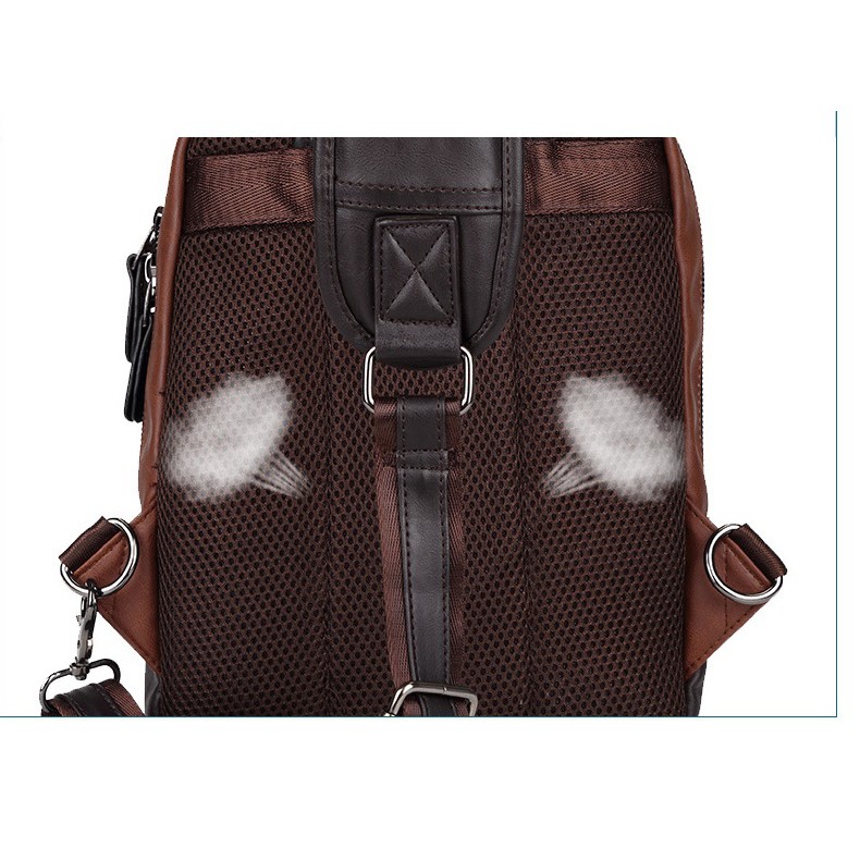 Túi Đeo Chéo Nam Thời Trang Hàn Quốc Da PU ETONWEAG E7713 | BigBuy360 - bigbuy360.vn