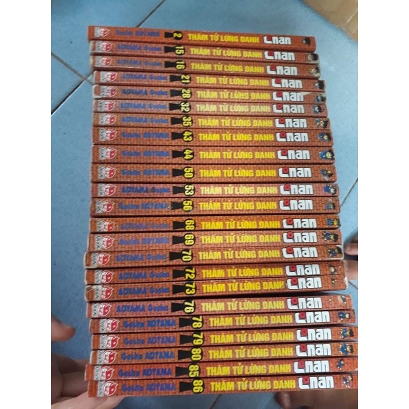notebook Conan lẻ 10k 8k