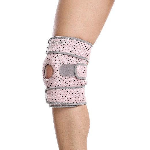 Bộ 2 bó gối AOLIKES A-7912B-2 có lỗ khí thoáng mát Four spring sport knee support