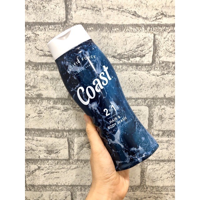 Sữa tắm gội Coast dành cho nam 532ml