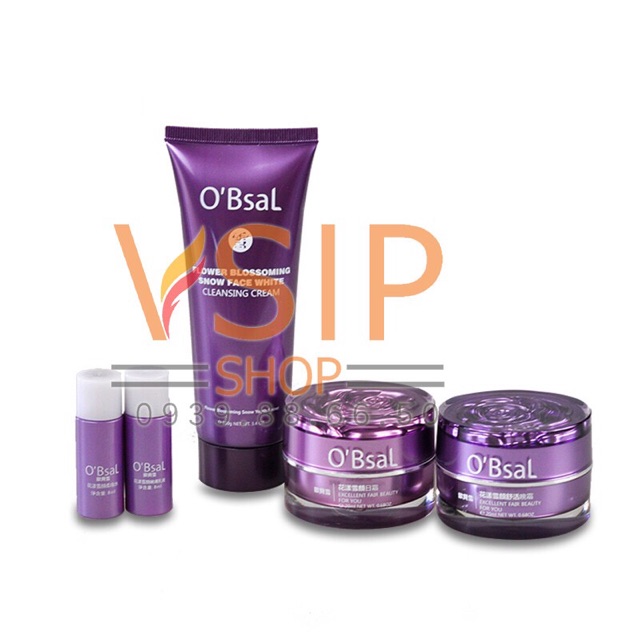 Date 2028 - Bộ kem dưỡng trắng da, mờ nám , trẻ hoá da O’Bsal
