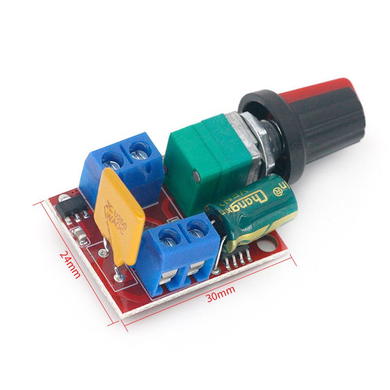 Mạch điều chỉnh Điện Áp DC,Max 5A điều chỉnh đèn, Led, điều chỉnh tốc độ Motor