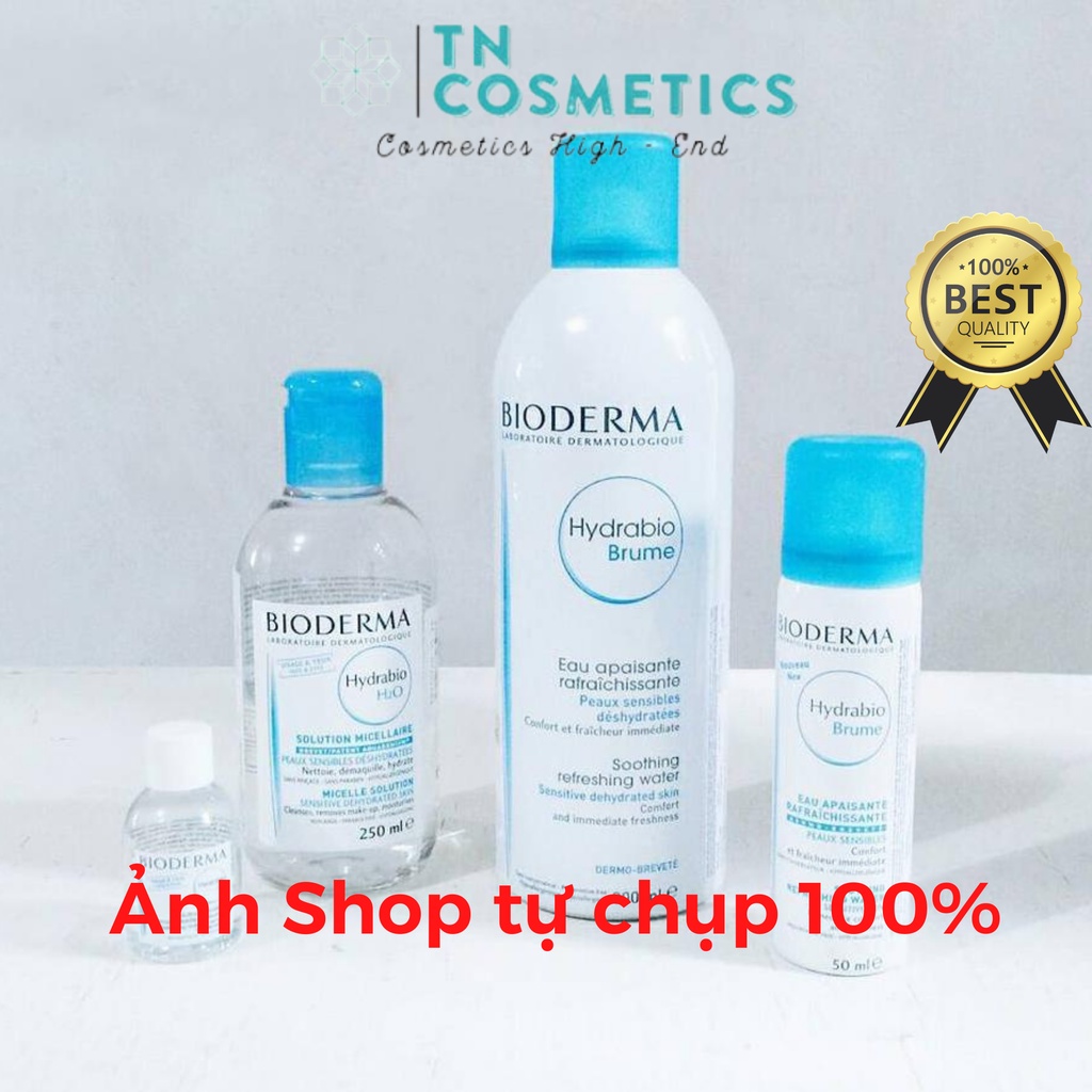 Xịt Khoáng Dưỡng Ẩm Dành Cho Da Dầu Mụn, Da Nhạy Cảm Bioderma Hydrabio Brume 300ml XK1042