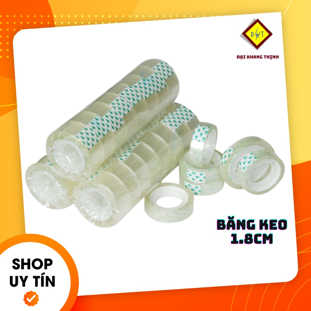 Băng keo văn phòng 1.8cm vòng nhỏ Keo dán 1.8f