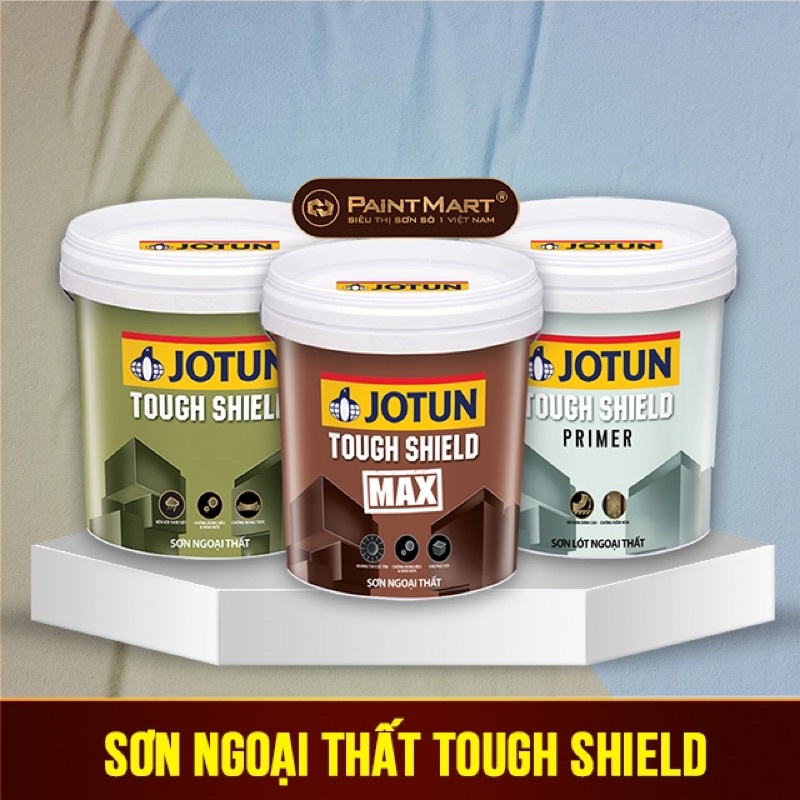 Sơn Ngoài Trời Tough Shield 5L VỚI 48 MÀU ĐƠN Tông Màu Nhạt