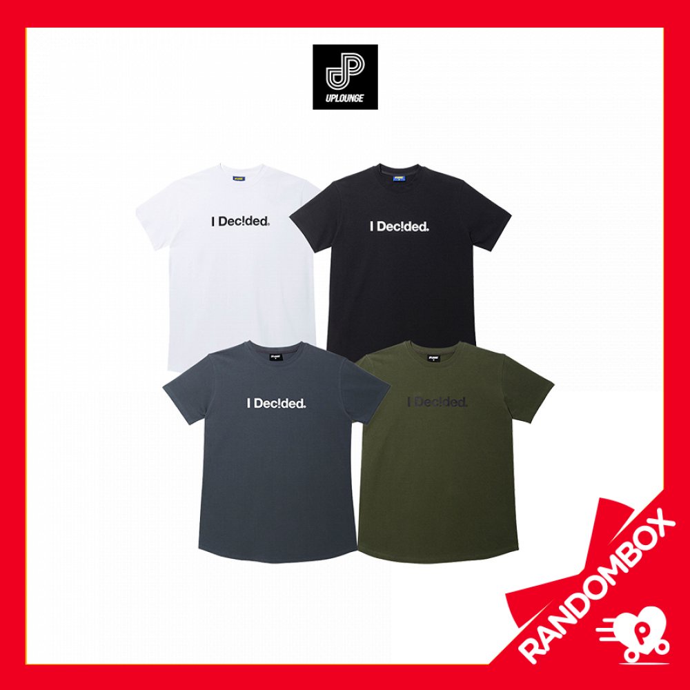 [UP Lounge] Áo thun nam nữ ngắn tay UP Lounge nhập khẩu Hàn Quốc (I Dec!ded Muscle Fit T-shirts) PICKO