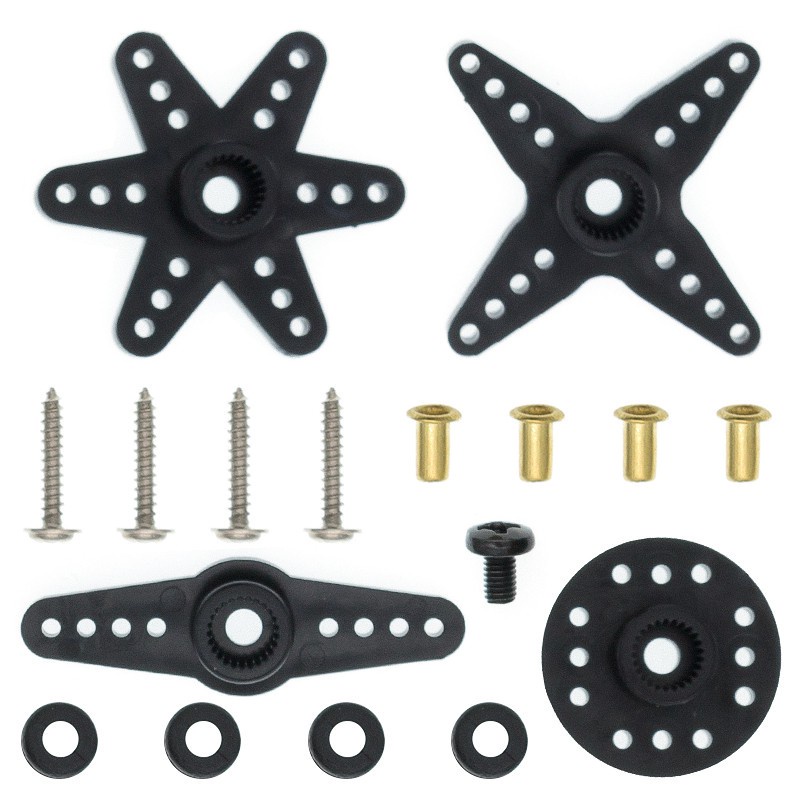 Động Cơ Servo MG995 MG996R Bằng Kim Loại Cho Đồ Chơi Điều Khiển Từ Xa Futaba JR MG995