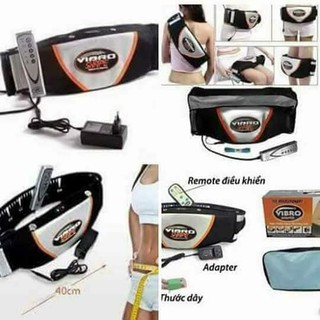 Đai rung nóng vibro giảm mỡ bụng
