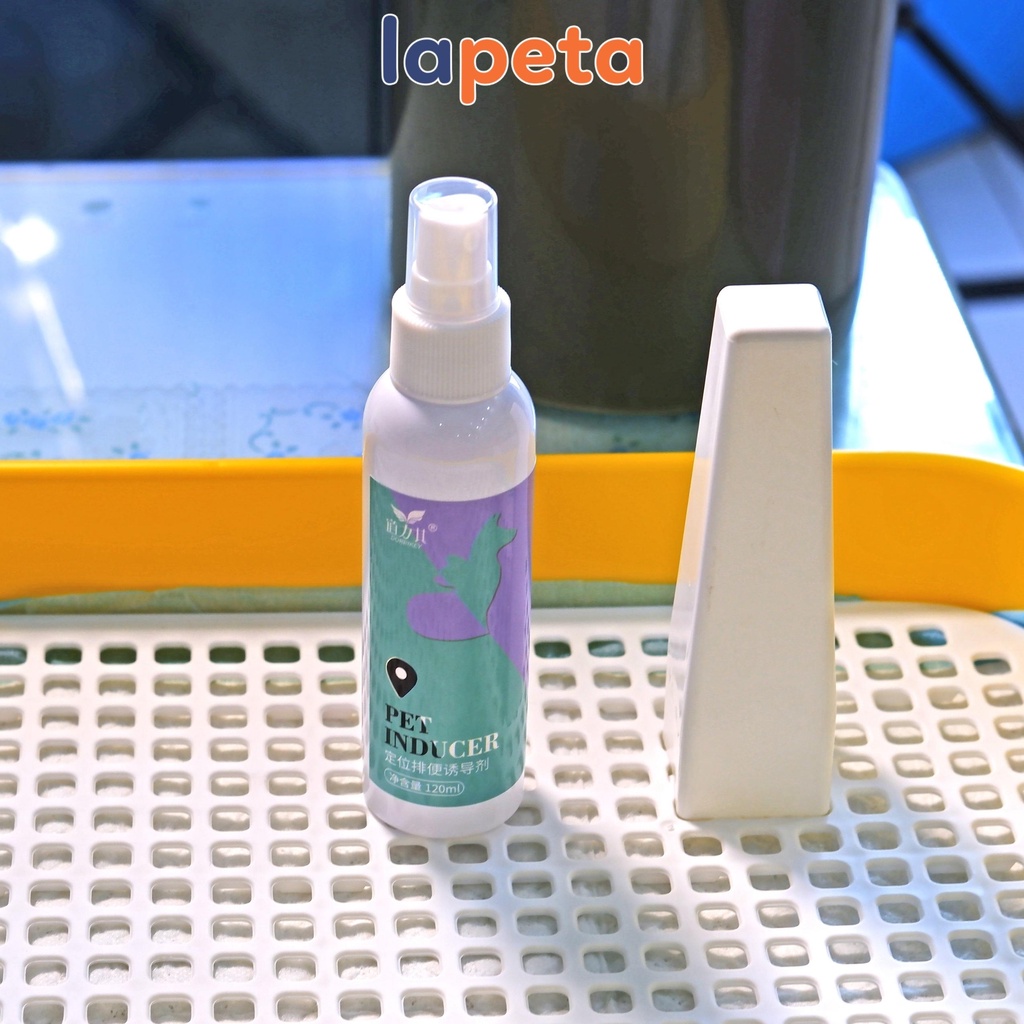 Xịt vệ sinh cho chó đi đúng chỗ theo hướng dẫn Pet Inducer 120ml