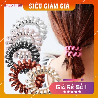 Dây cột tóc dạng lò xo
