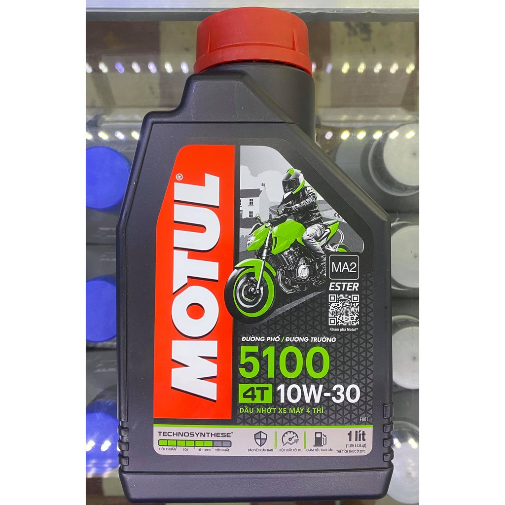 [SALE] NHỚT MOTUL 5100 ESTER, 10W30, JASO MA2