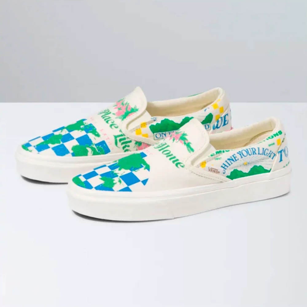 Giày Vans Classic Slip-On Eco Theory - VN000XG8AS1