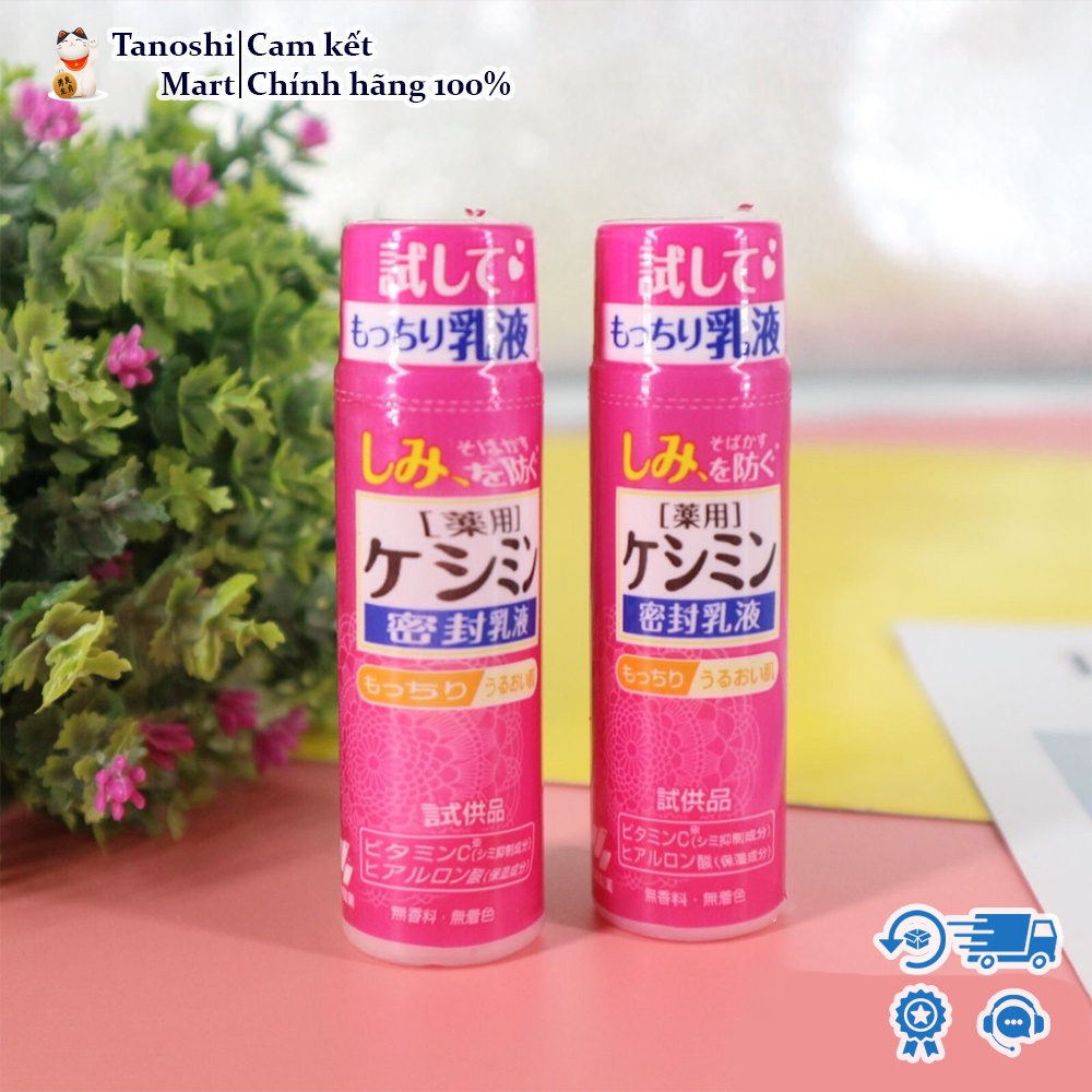 Nước hoa hồng hỗ trợ giảm nám, tàn nhang Kobayashi Keshimin 160ml Nhật Bản - Tanoshi Mart