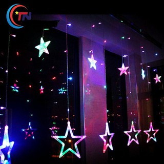 Đèn LED nháy thả mành hình NGÔI SAO