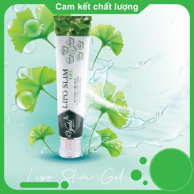 Kem tan mỡ bụng Lipo Slim - Vychi, Kem giảm mỡ bụng sau sinh chiết xuất 100% thiên nhiên lành tính và an toàn