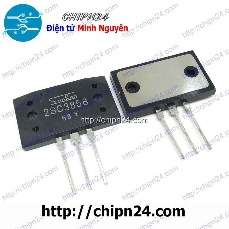 [1 CON] Transistor C3858 NPN 17A 200V (Sò Sanken) (2SC3858 3858)