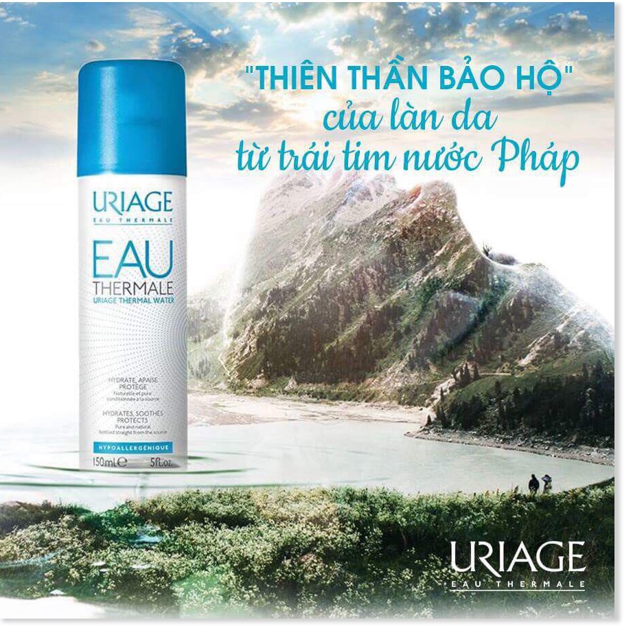 Xịt khoáng dưỡng ẩm & cân bằng da Uriage Eau Thermale Water 150ml