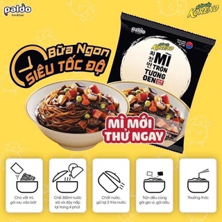 1 GÓI MÌ TRỘN TƯƠNG ĐEN KORENO