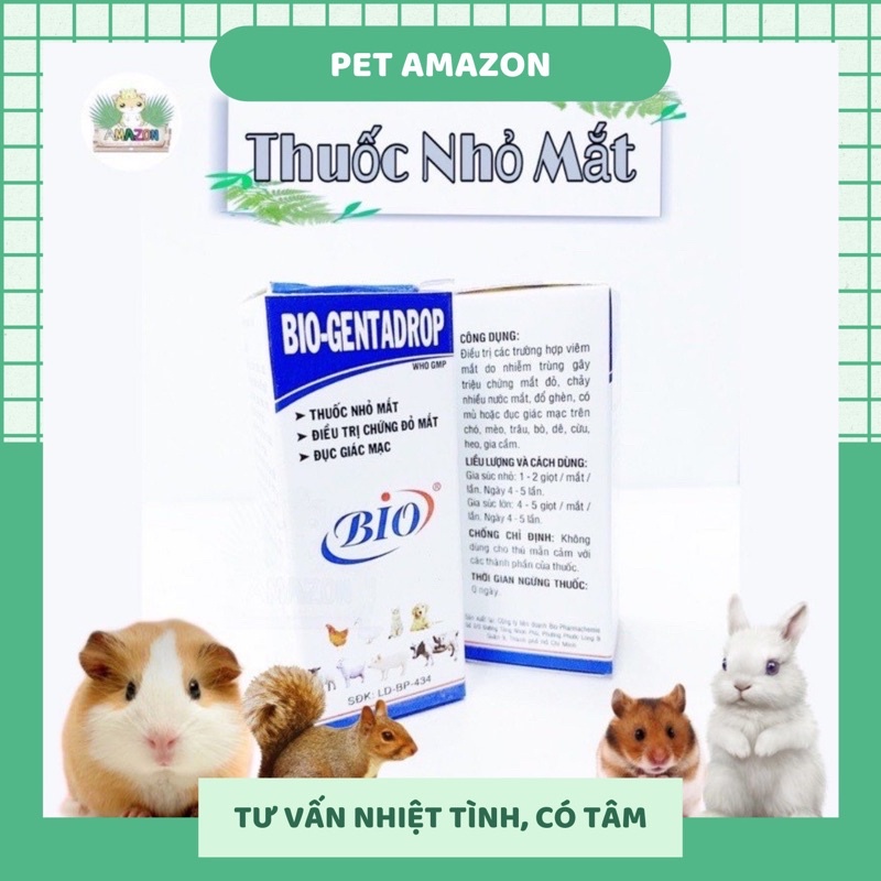 Nhỏ Mắt Dành Cho Thỏ ,Bọ,Hamster