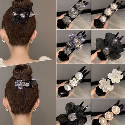 Kẹp Tóc Bóng Tròn Phong Cách Hàn Quốc Mới 2023