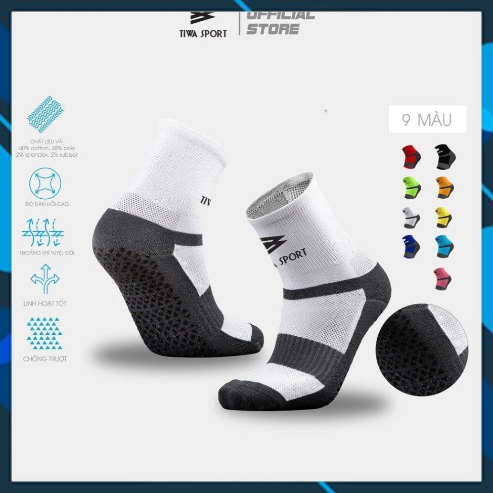 Vớ đá banh chống trượt TIWA, tất chống trơn dành cho các môn thể thao, bóng đá, nhiều màu sắc, có bán sỉ.