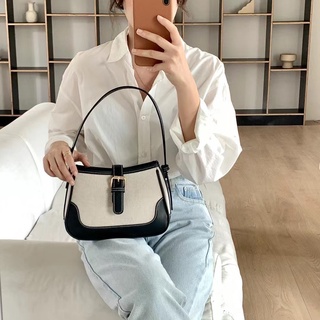 Túi xách khoá cài phối da T-015, handbag