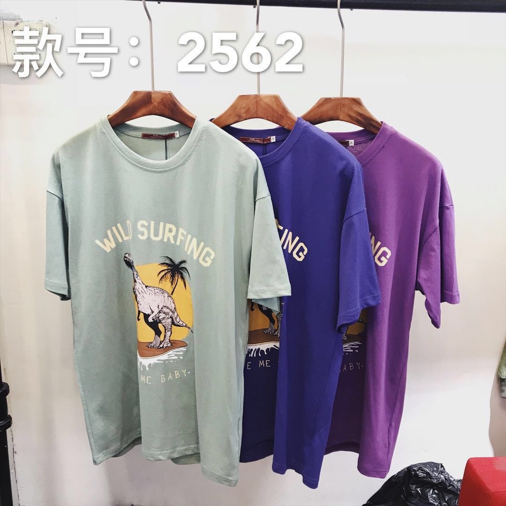 [Yeah1Shop]- Áo thun khủng long (M, L, XL)