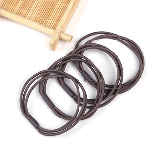 Combo 10 dây cột tóc màu trơn co giãn