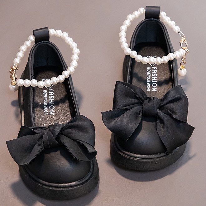 💘 giày công chúa đế mềm cho bé gái 💘 giày da mềm thoáng khí 💘 chống trượt  thoải mái  thời trang