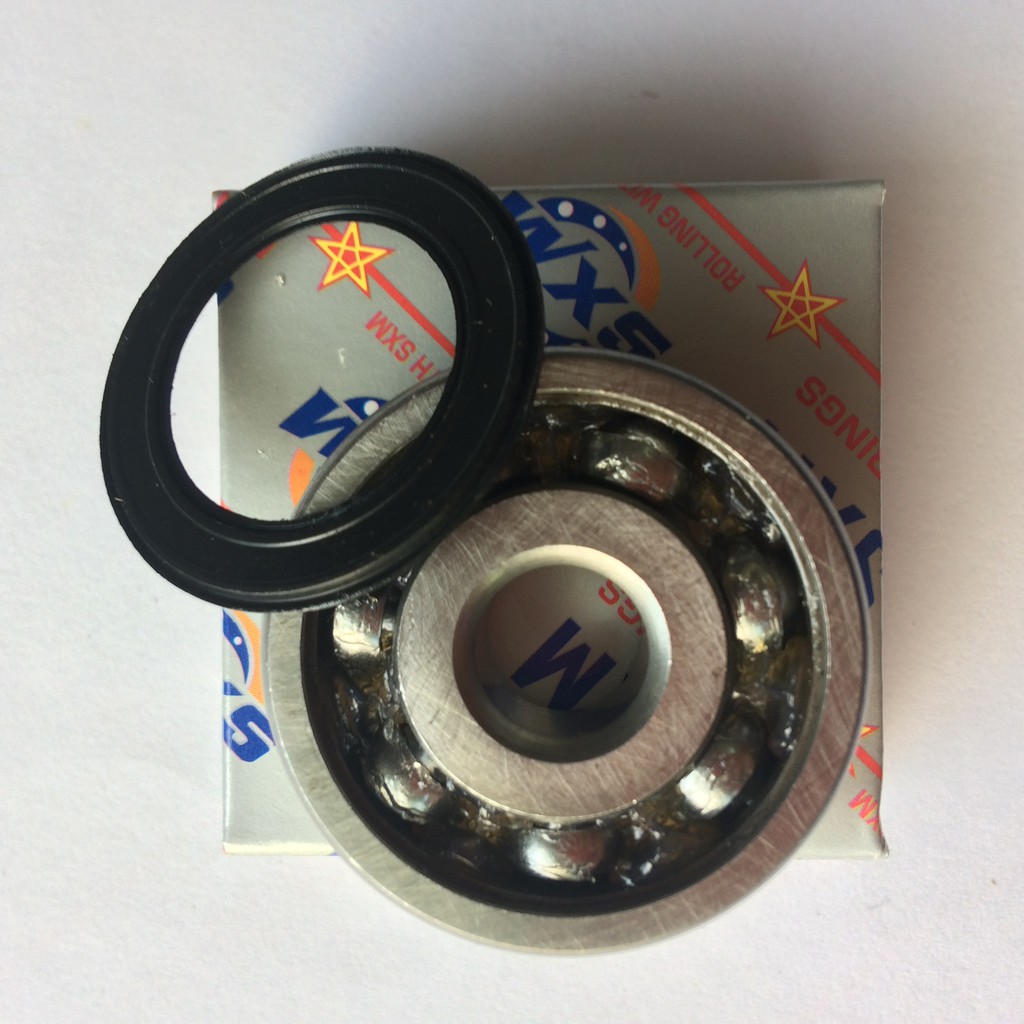 Vòng bi, bạc đạn đường kính trục 20mm, đường kính ngoài 47, chiều dày 14mm Model 6204