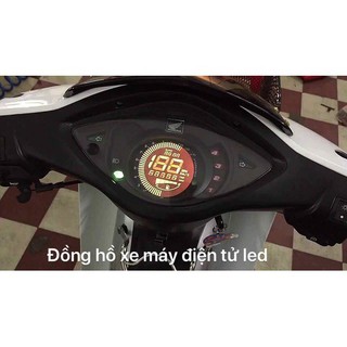 ĐỒNG HỒ ĐIỆN TỬ LED CHO XE WAVE RS