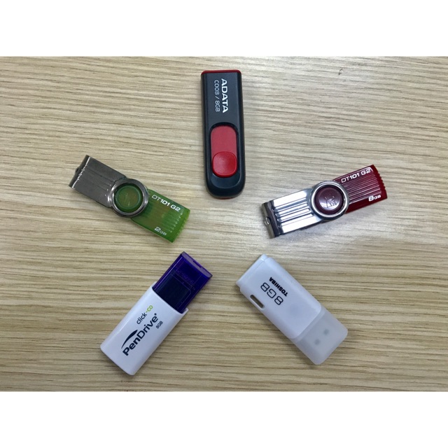 USB đủ dung lượng từ 2Gb đến 16Gb